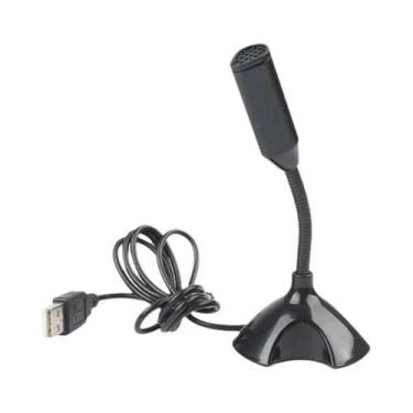 Imagem de Microfone USB Ajustável Para Laptop, Estúdio, Canto, Jogos, Streaming,