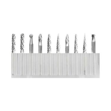 Imagem de Broca Rotativa De Carboneto De Tungstênio Com Haste De 3mm, Ferramenta