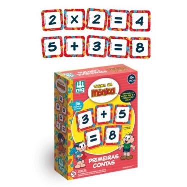 Imagem de Jogo Primeiras Contas Turma da Mônica Nig Brinquedos