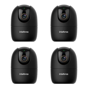 Imagem de Câmera Inteligente Full HD  Im4 C Black Intelbras - 4 Unidades
