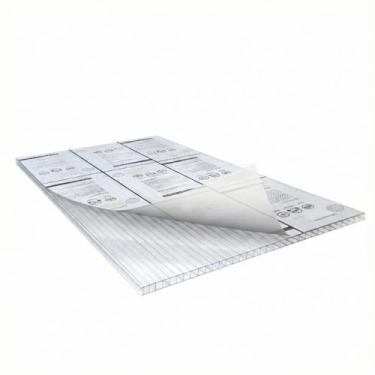 Imagem de Chapa Placa Policarbonato Alveolar 4mm x 2,10 x 2m - Cores (Cristal)