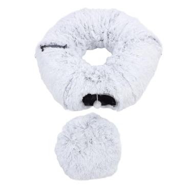 Imagem de Mingzhe Cama Túnel Gato Confortável Pelúcia Macia Rosquinha Multifuncional Playground