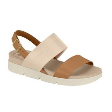 Imagem de Sandalia Papete Feminina Beira Rio Ortopédica Confortavel Tiras Largas Ref: 8387.542-Feminino