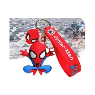 Imagem de Chaveiro Marvel Homem-Aranha Disney Vingadores, Pingente Fofo Para Bol