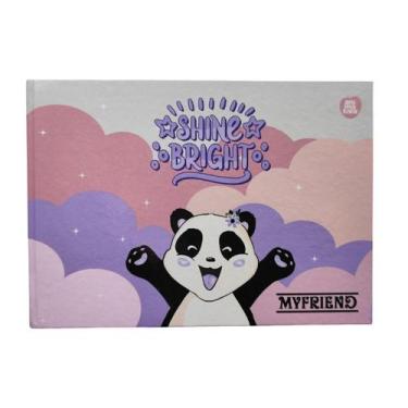 Imagem de Caderno (Caligrafia) Brochura Pequeno 1/4 My Friend Capa Dura 48 Folha