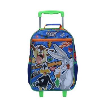 Imagem de Mochila Escolar Infantil De Rodinhas Looney Tunes - Dermiwil