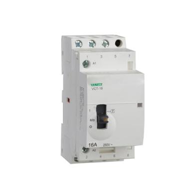 Imagem de KCT-63M 2 polos 24V 2NO 2NC 220V Tipo Manual Contator modular (2NC AC110V)