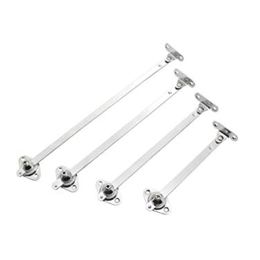 Imagem de Dobradiças 1 peça de aço inoxidável armário armário móveis portas fechar levantar suporte dobradiça móveis armário de cozinha (cor: 25 cm)