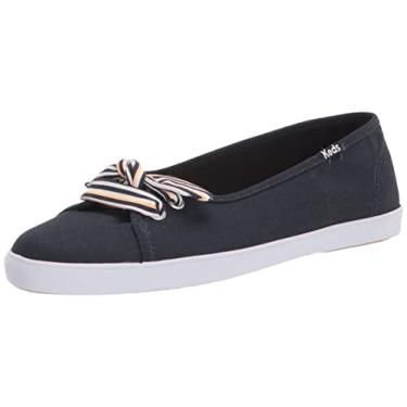 Imagem de Keds Tênis feminino Seaside Daisy Eyelet, Azul-marinho multi, 9.5