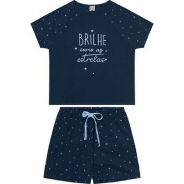 Imagem de Pijama Manga Curta Feminino Malha Malwee Ref. 120747-Feminino