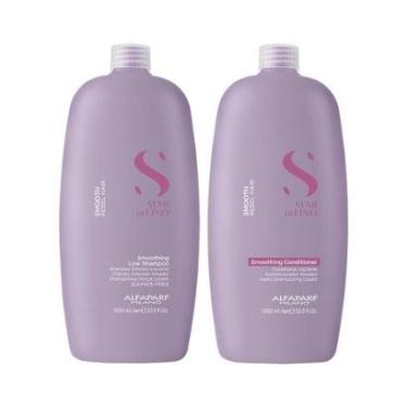 Imagem de Kit Alfaparf Milano Professional Semi Di Lino Smooth Smoothing Profissional-Shampoo e Condicionador-Unissex