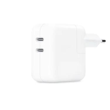 Imagem de Carregador Iphone, Ipad, Macbook, Apple Watch, Apple Vision, Airpods, Apple 35w - Usb-c- Duas Portas