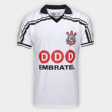 Imagem de Camiseta Corinthians DDD Masculina - Coimbra, Branco, P