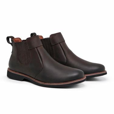 Imagem de Bota Masculina Coturno Couro Confortável-Masculino