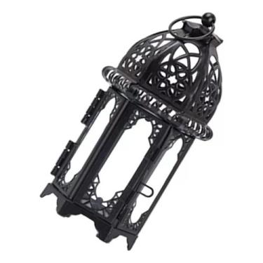 Imagem de Castiçal de cristal de vento suspenso em ferro e vidro - J-One