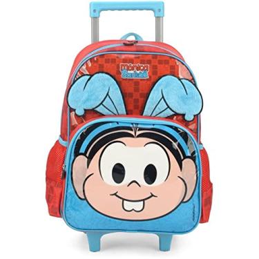 Imagem de Mochila Infantil Com Rodinha Monica Gd Vm - 95599