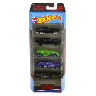 Imagem de Carrinhos Hot Wheels Kit com 5 Unidades Original Coleção Especial Matt