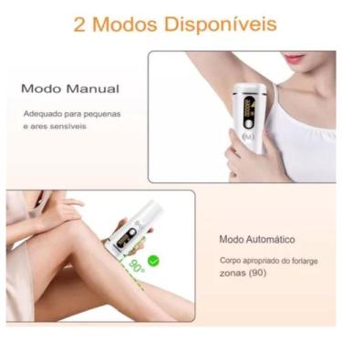 Imagem de Remoção Pelo Depilador Portátil DepilaçãoFacil A Laser Economico Bivol