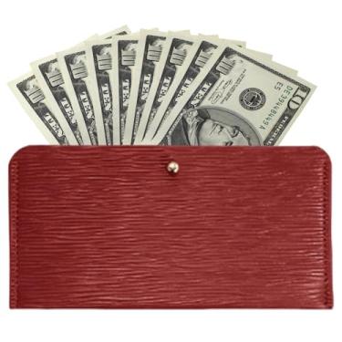 Imagem de Carteira Slim para Homens | Estojo Estiloso Com Tema De Golfe - Porta-Cartões Fino em Couro PU para Até 30 Notas,Para Dinheiro Envelope Dólar Chave Homens Viagem de Negócios e Casual