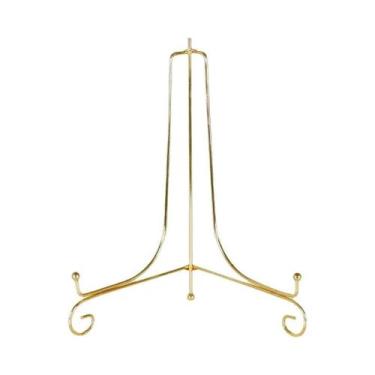 Imagem de Suporte De Exibição Em Ferro Forjado Banhado a Ouro Para Medalhas Come