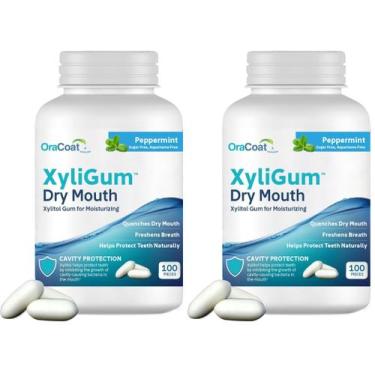 Imagem de Chiclete Oracoat XyliGum Hortelã Sem Açúcar 200 unidades