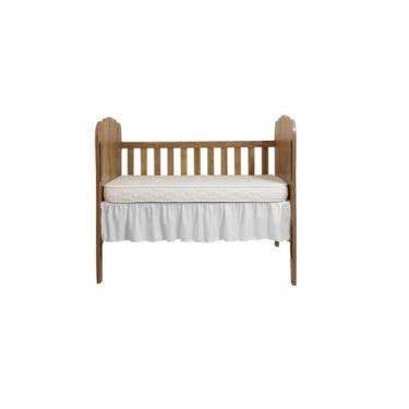 Imagem de Saia para berço padrão nacional e americano 100% algodão - Beatriz Bab