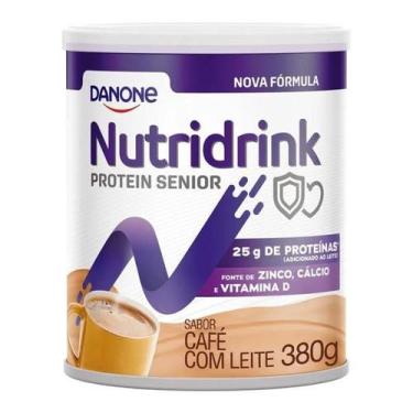 Imagem de Nutridrink Protein Senior Cafe com Leite - 380g  DANONE
