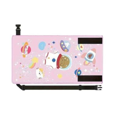 Imagem de Cama Portátil Para Viagem De Crianças Com Apoio Para Os Pés, Rede De D