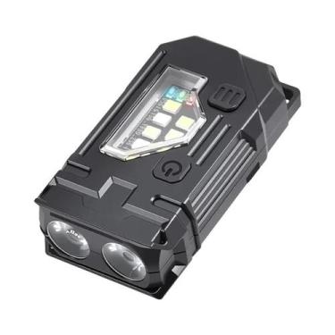 Imagem de Lanterna Mini Recarregável Com Clip EDC, Tocha Compacta De Bolso Com L