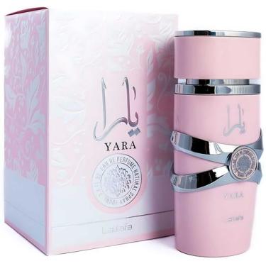 Imagem de Perfume Árabe Lattafa Yara Feminino 100ml  Encanto, Elegância e Sofist