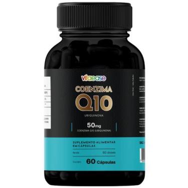 Imagem de CoQ10 50mg Vitaease  Suplemento Alimentar  60 Cápsulas, Coenzima Q10 1