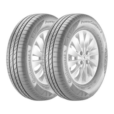 Imagem de Kit 2 Pneus Continental Aro 16 195/50R16 PowerContact 2 84H FR