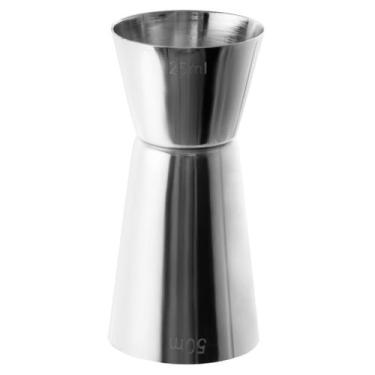 Imagem de Dosador de Bebida Duplo Mimo Style 50/25 ml em Aço Inox