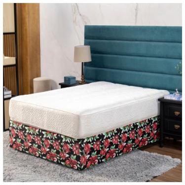 Imagem de Saia fit para cama box Solteiro ,Casal ,Queen ,King - MG casa cama, Es