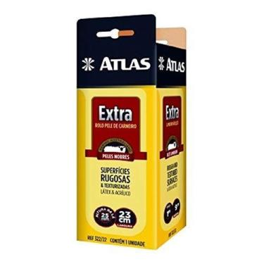 Imagem de Rolo Para Pintura Atlas Lã De Carneiro Extra 23cm - PINCEIS ATLAS