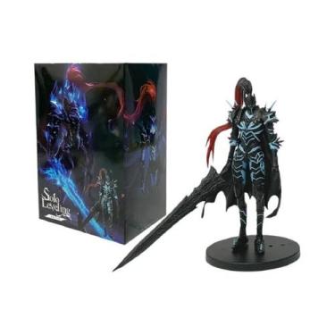 Imagem de Figurinha De PVC Do Comandante Yagerit Do Anime Solo Leveling, Ornamen