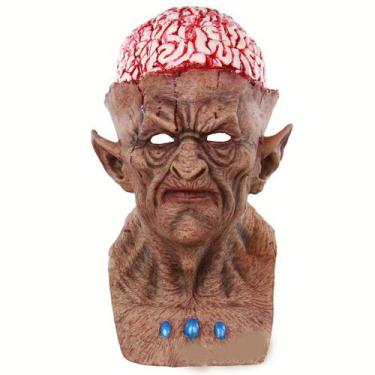Imagem de Mask Rotten Brain Alien Latex Horror Full Face Hood Movie - yiweisai