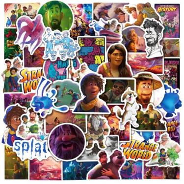 Imagem de Adesivos Stranges Worlds, vinil impermeável, anime, 50 unidades - yiwe
