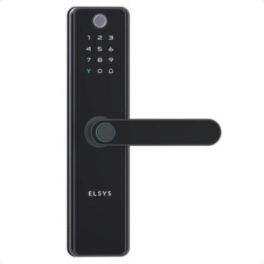 Imagem de Fechadura Digital Elsys Sax Preta