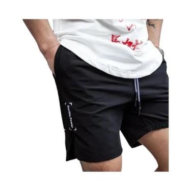 Imagem de Shorts Masculinos De Verão Para Corrida, Secagem Rápida, Caimento Solt