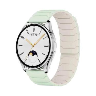 Imagem de Pulseira Magnética De Silicone De 22mm 20mm Para Samsung Galaxy Watch 