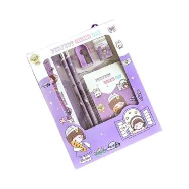 Imagem de Conjunto De Lápis Kawaii Fofo De Capivara Com 6 Peças, Borracha E Apon