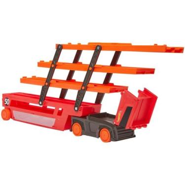 Imagem de Hot Wheels Mega Red Hauler 50th Ghr48 Mattel, Colorido, Mega Caminhão