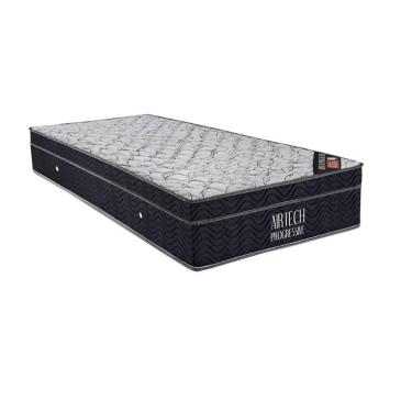 Imagem de Colchão Solteiro Molas Bonnel Fort Airtech Progressive Ortopillow 88x188x29cm Ortobom