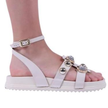 Imagem de Sandália Papete Feminina Zariff Pp901 Branco-Feminino