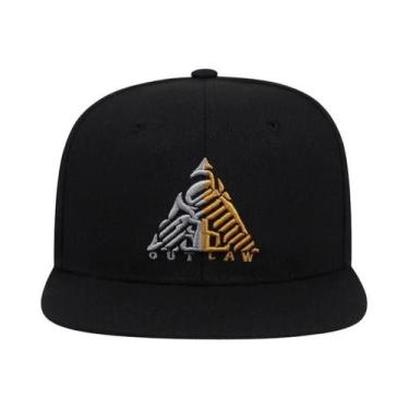 Imagem de Boné De Beisebol Masculino Jovem Hip Hop Bordado Com Fecho Ajustável E