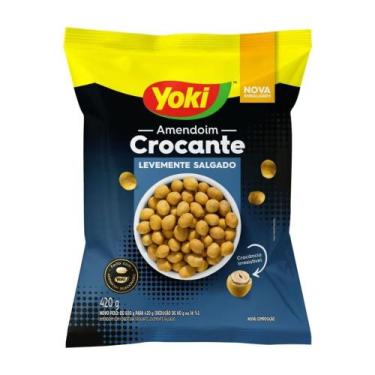 Imagem de Amendoim Crocante Levemente Salgado Yoki 420g