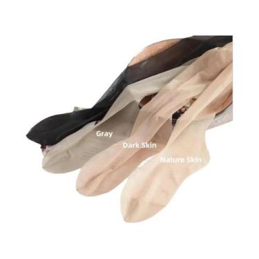 Imagem de Meias-calças Femininas Ultrafinas Sem Costura, De Nylon, Transparentes