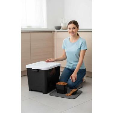 Imagem de Porta Ração Pet 15kg C/ Pá Dosadora - Conserva Fresca - Congratulation