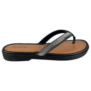 Imagem de Chinelo de Dedo Feminina Mississipi Tiras com Brilho-Feminino